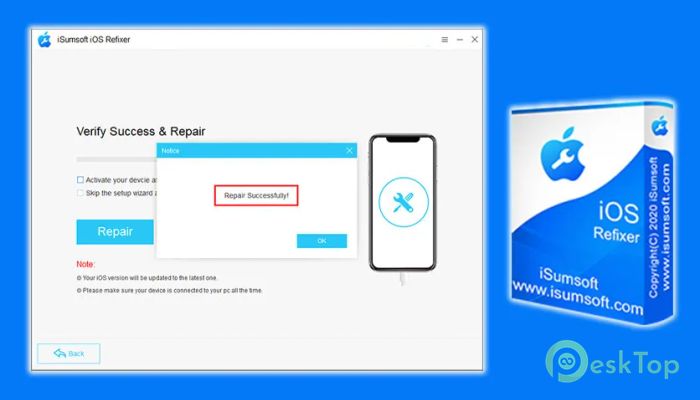 Download iSumsoft iOS Refixer  4.0.2.2 Free Full Activated