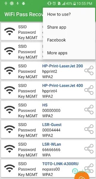 WiFi Password Recovery — Pro 1.0.39 APK MOD Tam Ücretsiz İndir