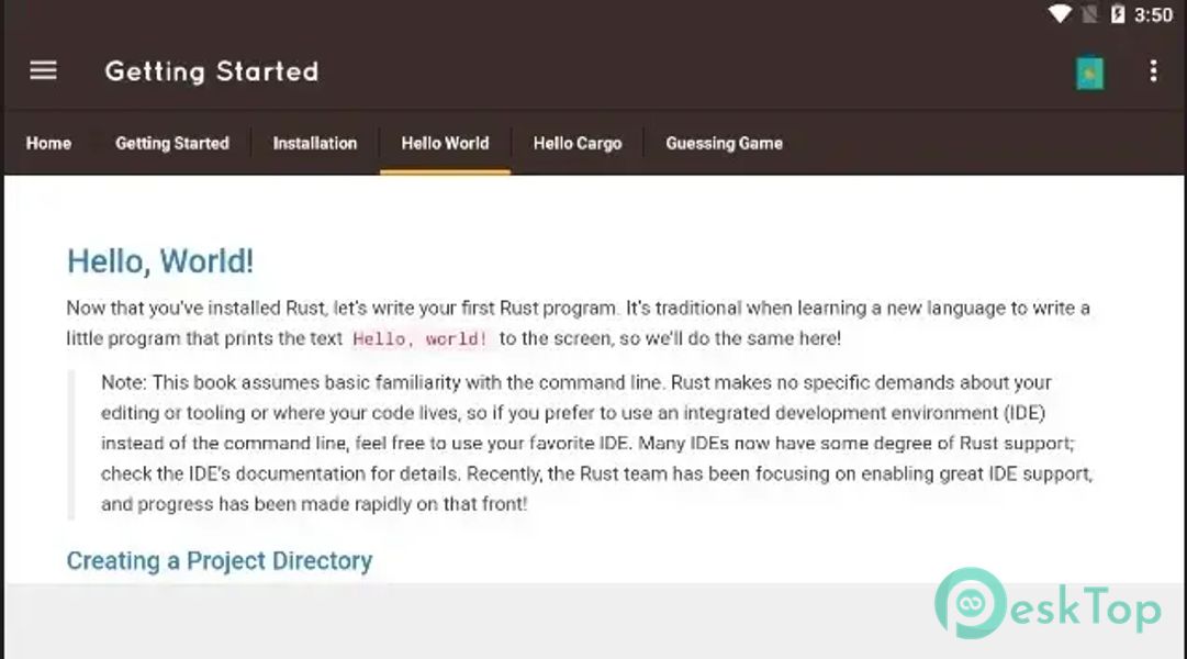 Learn Rust Programming Offline 33.0 APK MOD Unlocked (Full) Free Download