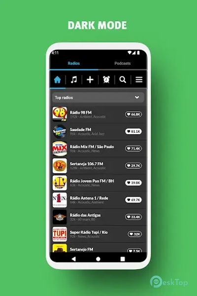 Radio Brazil - Radio FM 4.21.6 APK MOD Unlocked (Full) Free Download
