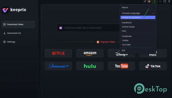 Descargar Keeprix Downloader 1.0 Completo Activado Gratis