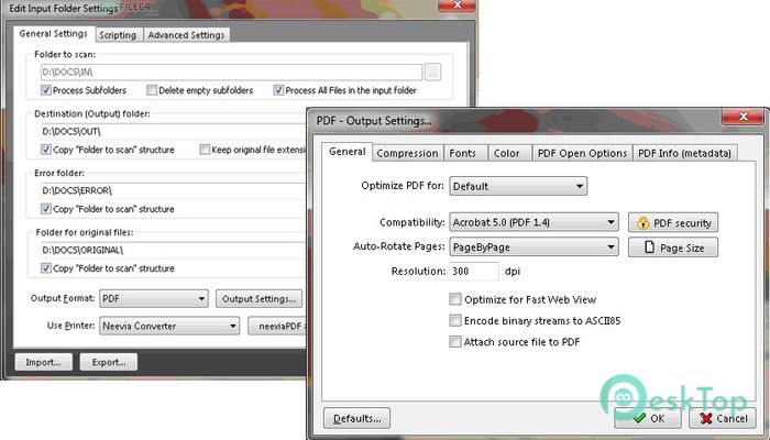  تحميل برنامج Neevia Document Converter Pro 7.5.0.211 برابط مباشر