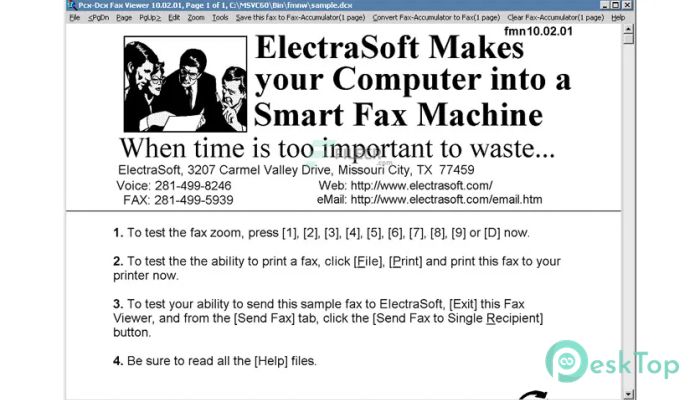  تحميل برنامج ElectraSoft Pcx-Dcx Fax Viewer 23.03.25 برابط مباشر