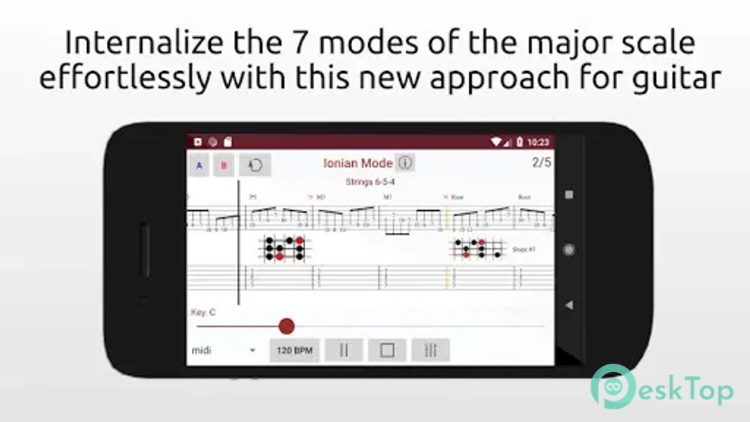 iGuitar - Major Scale Modes 4.7 APK MOD フル無料ダウンロード