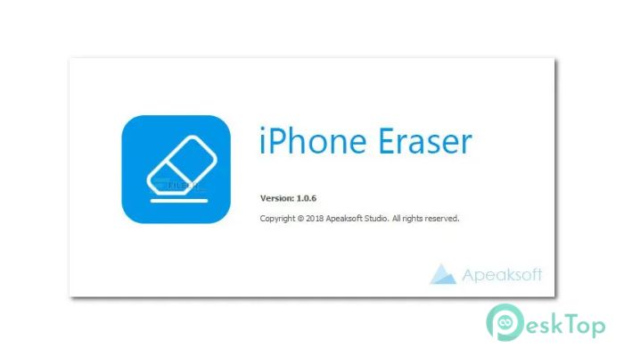 Apeaksoft iPhone Eraser  1.1.10 完全アクティベート版を無料でダウンロード