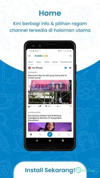 Télécharger KASKUS Forum - Hobi & Komunitas 4.56.1 APK MOD Gratuitement et Complet