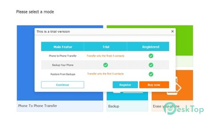 Wondershare MobileTrans  8.0.0.609 Tam Sürüm Aktif Edilmiş Ücretsiz İndir
