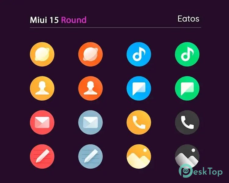 Miui 15 - Icon Pack (Round) 3.2.3 APK MOD 完整免费下载