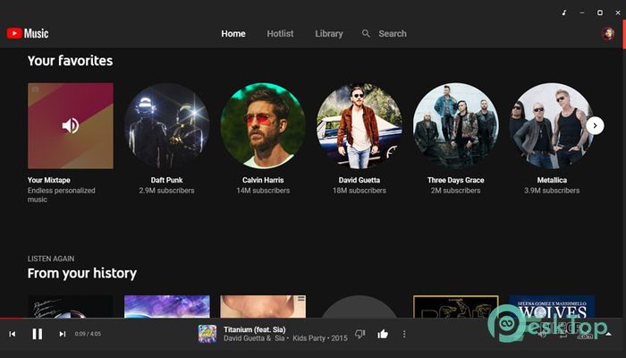 下载 YouTube Music Desktop App 3.3.2 免费完整激活版