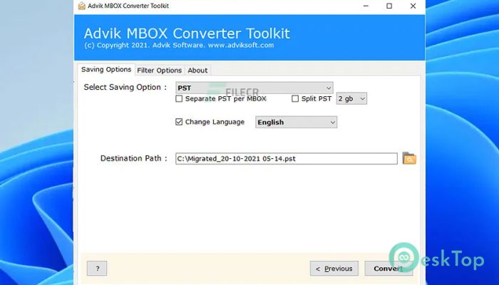  تحميل برنامج Advik MBOX Converter Toolkit  4.2 برابط مباشر