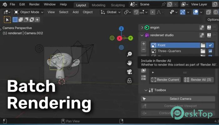 Superhive Market - Render Manager Addon Renderset