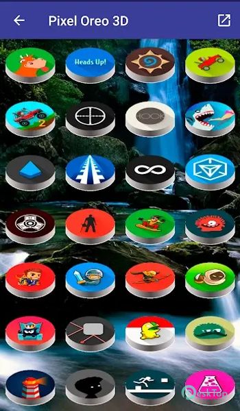 Pixel Pie 3D - Icon Pack 7.4 APK MOD 完整免费下载
