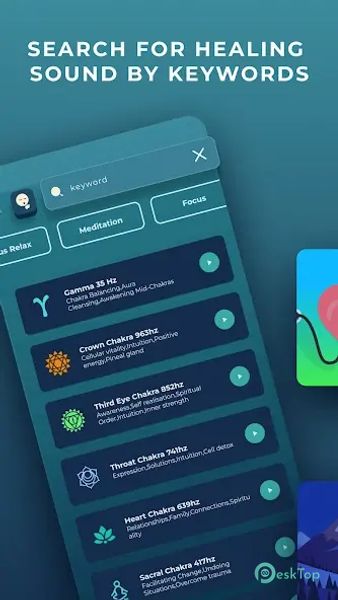 Healing Sounds & Sound Therapy 3.2.0 APK MOD Полная бесплатная загрузка