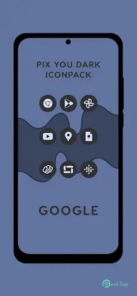 Pix You Dark Android Icon Pack