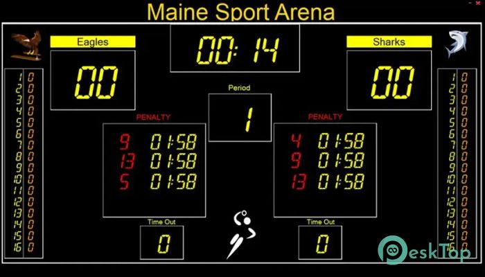 Télécharger Eguasoft Handball Scoreboard 4.8.4.0 Gratuitement Activé Complètement