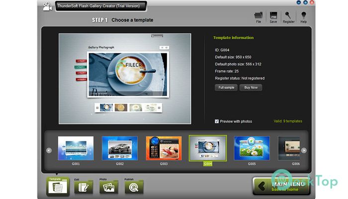  تحميل برنامج ThunderSoft Photo Gallery Creator 4.2.0 برابط مباشر