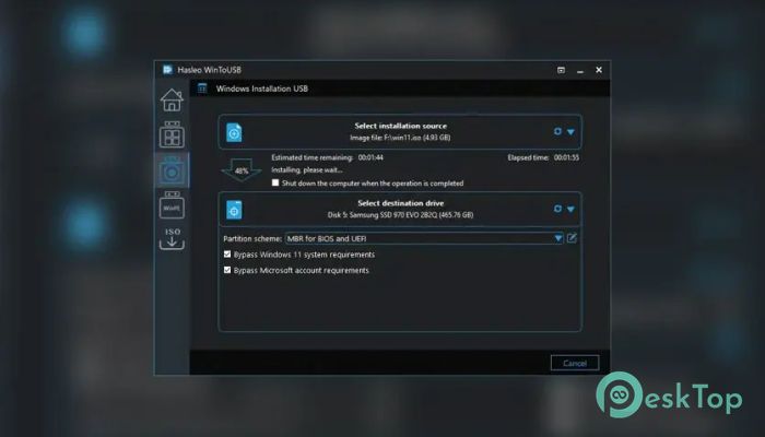 Descargar Hasleo WinToUSB  10.8 Free Completo Activado Gratis