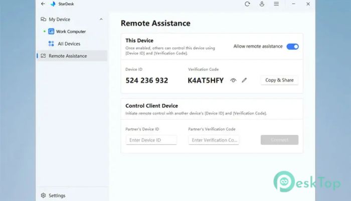 تحميل برنامج StarDesk Remote  1.2.0 برابط مباشر