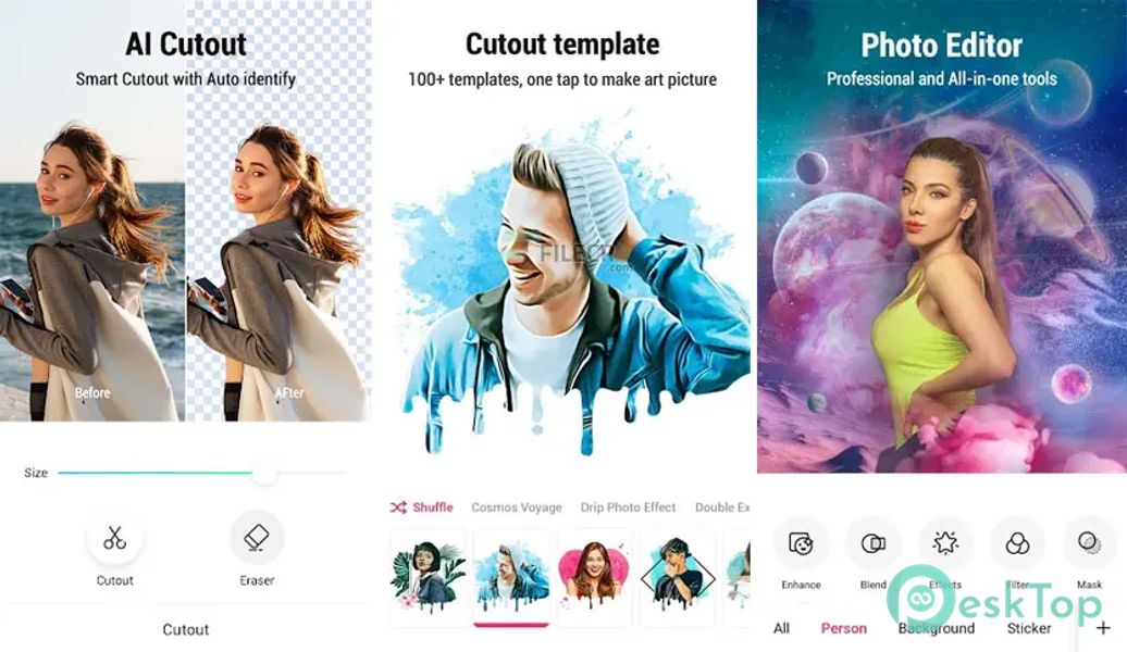 PickU - Photo Editor & Cutout 3.9.24 APK MOD Unlocked (Full) Free Download