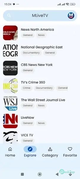 MLiveTV 2025 v1.0.0 APK MOD Tam Ücretsiz İndir
