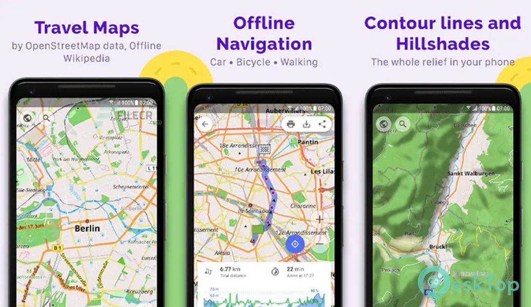 OsmAnd+ — Maps & GPS Offline 4.9.10 APK MOD Полная бесплатная загрузка