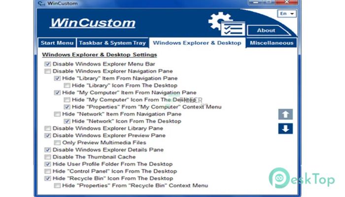 WinCustom 2.2.0 完全アクティベート版を無料でダウンロード