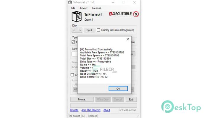 ToFormat 1.1 Tam Sürüm Aktif Edilmiş Ücretsiz İndir