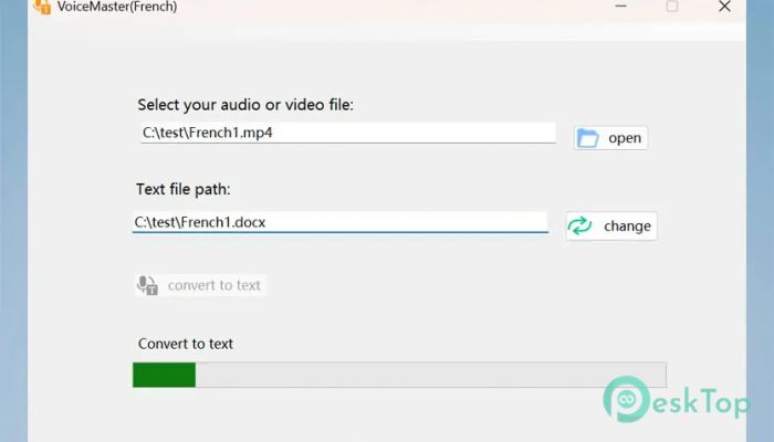 Download VoiceMaster (French) 1.0.4 Free Full Activated