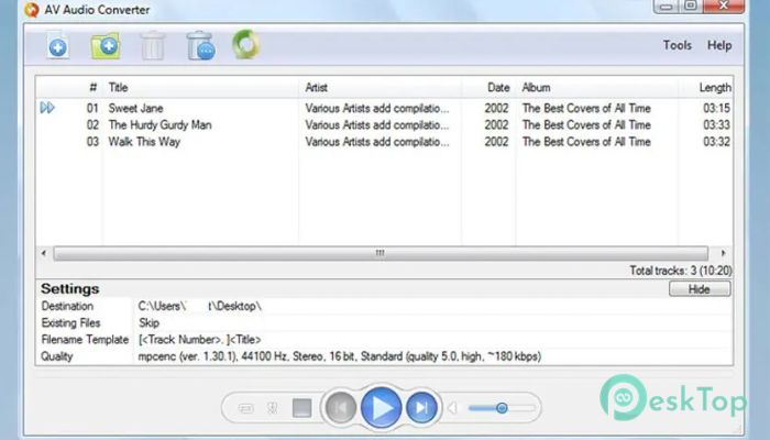 تحميل برنامج AVSOFT AV Audio Converter 1.0 برابط مباشر
