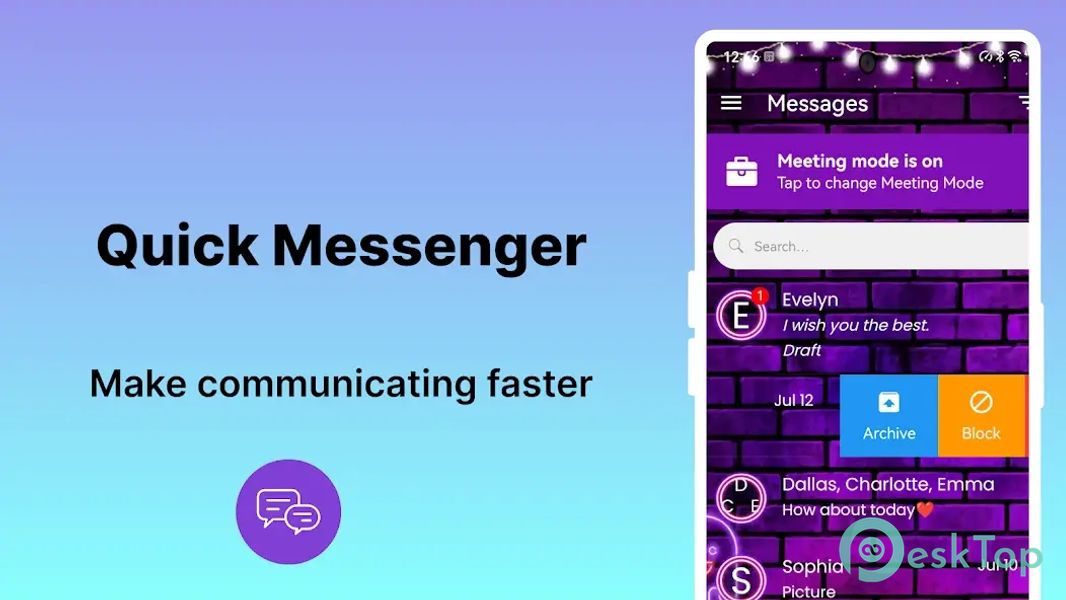 Color SMS: Message & Messenger 1.8.0 APK MOD Unlocked (Full) Free Download