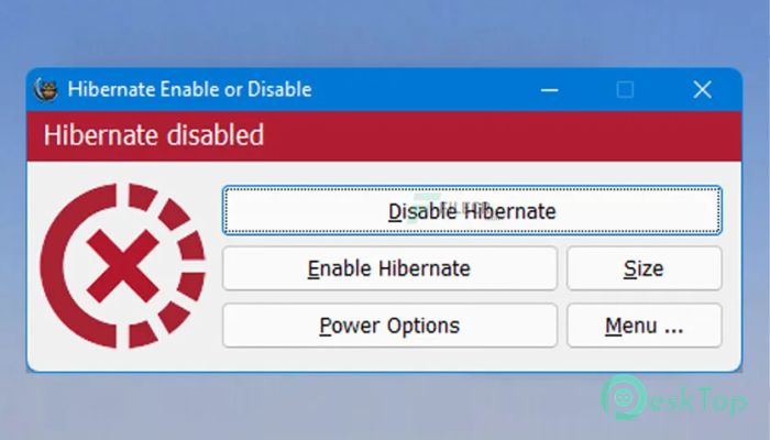  تحميل برنامج Hibernate Enable or Disable 1.3 برابط مباشر