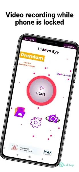 Hidden Eye - Video Recorder 1.2.45 APK MOD Descarga gratuita completa