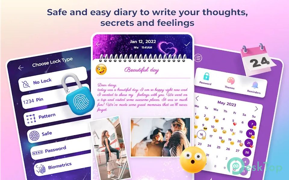 My Secret Diary with Lock 1.1.1 APK MOD Unlocked (Full) Free Download