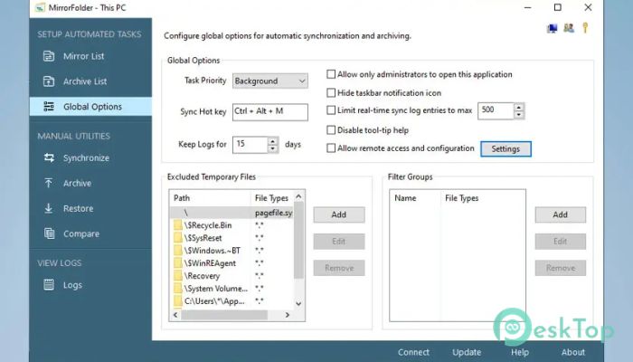 Descargar Techsoft MirrorFolder 6.1.522.460 Enterprise Completo Activado Gratis
