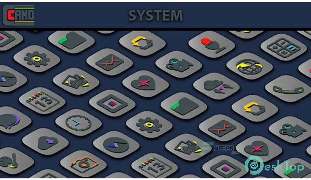 Camo Light Icon Pack 1.6.1 APK MOD Tam Ücretsiz İndir