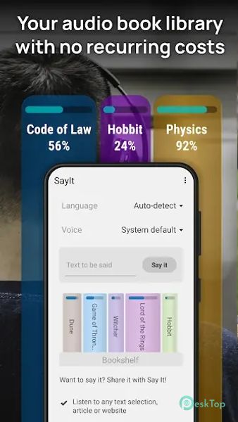 SayIt: Read with Ears 3.1 build 151 APK MOD フル無料ダウンロード
