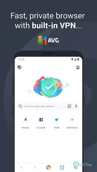 Télécharger AVG Secure Browser 8.0.0 APK MOD Gratuitement et Complet