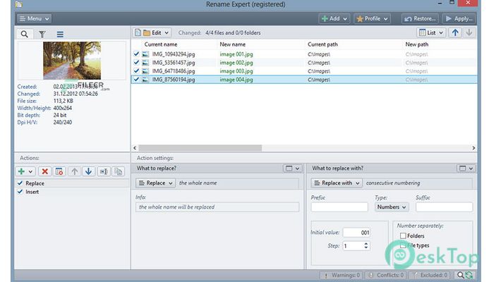 free download Gillmeister Rename Expert 5.31