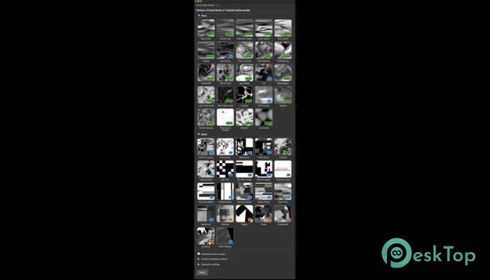 Aescripts - Fractal Noise Browser