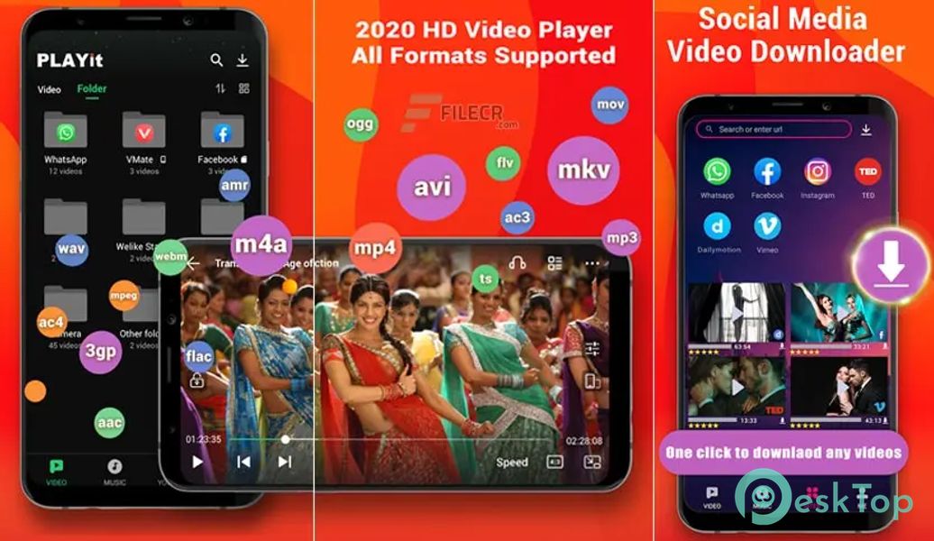 PLAYit - All in One Video Player 2.8.64.31 APK MOD تحميل مجاني كامل