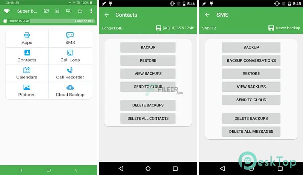 Super Backup & Restore 2.4.03 APK MOD Tam Ücretsiz İndir