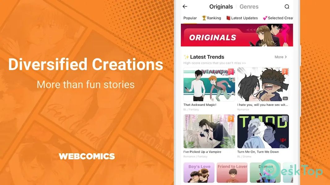 WebComics - Webtoon & Manga 3.5.15 APK MOD Descarga gratuita completa