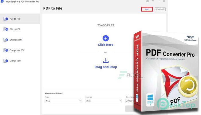 Download Wondershare PDF Converter Pro 5.1.0.126 Free Full Activated