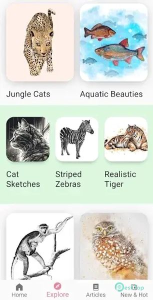 Learn to draw animals 3.0.398 APK MOD Descarga gratuita completa