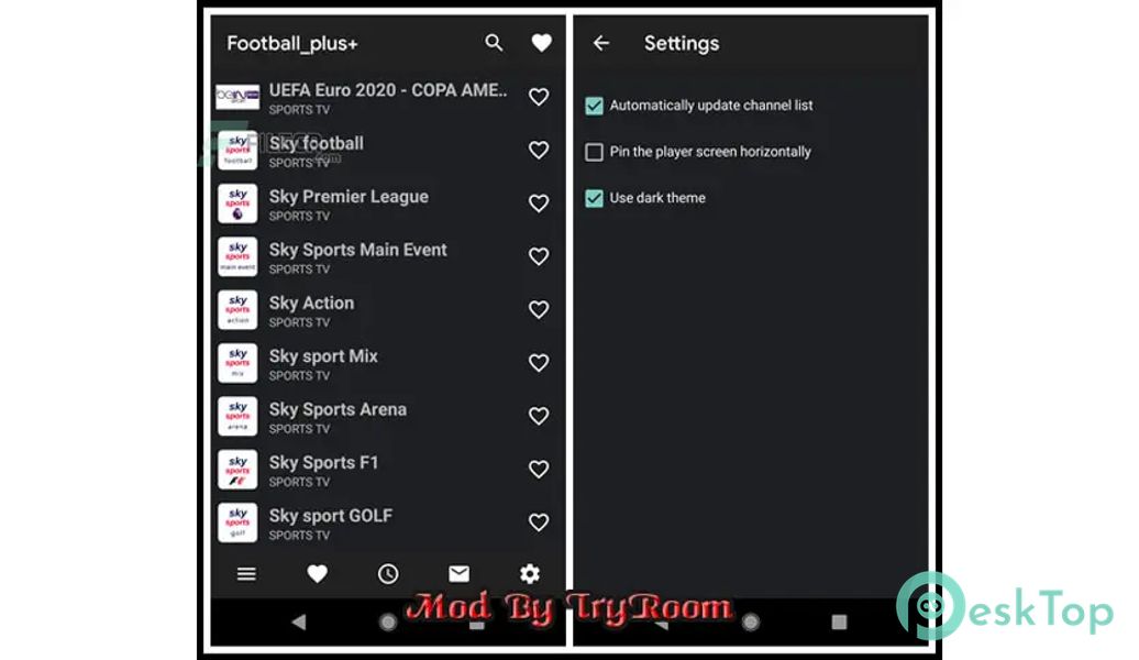 Football Live Plus 2.0 APK MOD フル無料ダウンロード