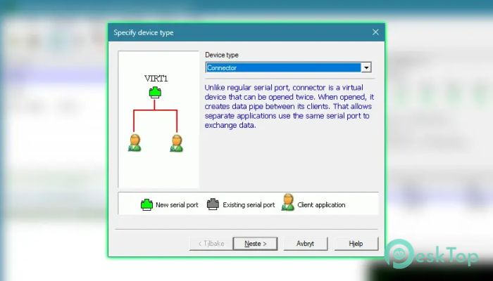 Descargar Eterlogic Virtual Serial Ports Emulator 1.4.7.634 Completo Activado Gratis