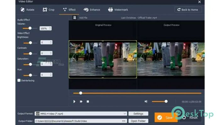  تحميل برنامج Aiseesoft Video Editor  1.0.18 برابط مباشر