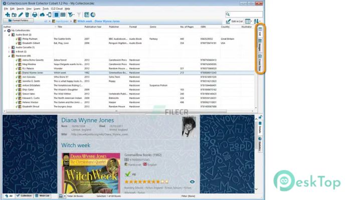 Collectorz.com/Book/Collector 23.0.1 Tam Sürüm Aktif Edilmiş Ücretsiz İndir