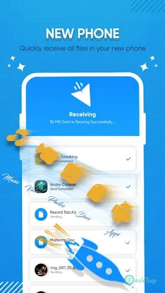 Data Transfer - Phone Clone 3.2.6 APK MOD Unlocked (Full) Free Download