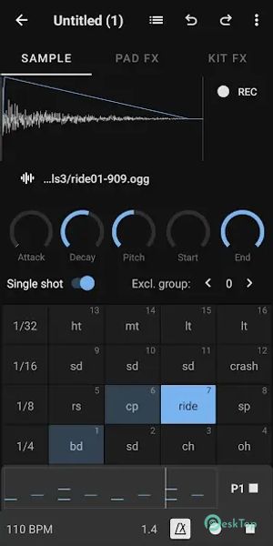 Groovebox 4 - Music Maker 4.0.5 b4005 APK MOD Unlocked (Full) Free Download